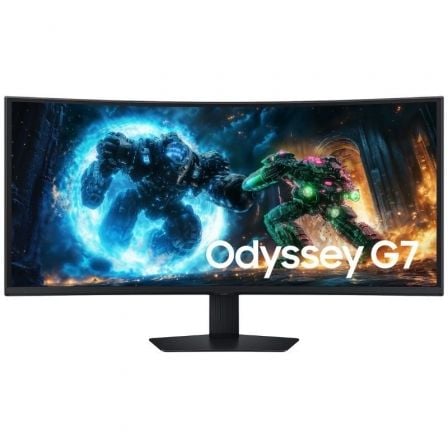 Monitor Gaming Ultrapanorámico Curvo Samsung Odyssey G7 G75F S40FG750EU 40"/ 5K2K/ 1ms/ 180Hz/ VA/ Regulable en altura/ Negro - Frikibase