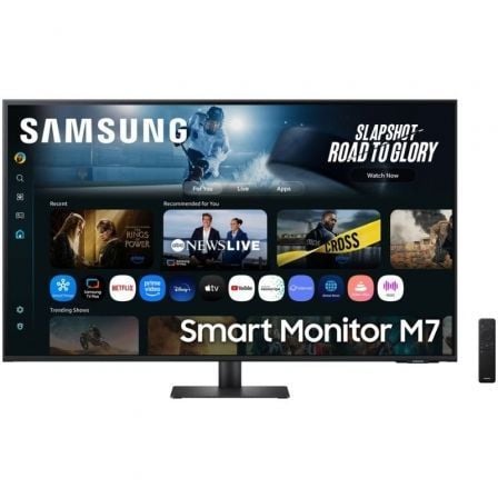 Smart Monitor Samsung M7 S43FM700UU 43"/ 4K/ Multimedia/ Smart TV/ Negro - Frikibase