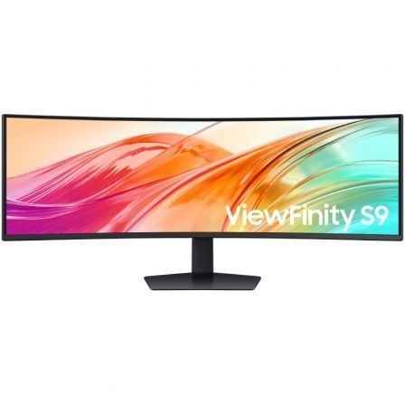 Monitor Profesional Ultrapanorámico Curvo Samsung ViewFinity S9 S95UF S49F950UAU 49"/ Dual QHD/ Multimedia/ Regulable en altura/ Negro - Frikibase