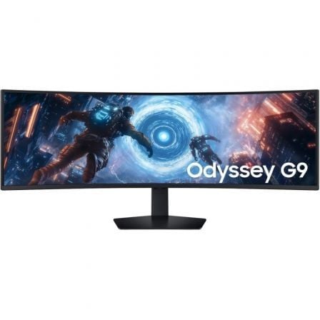 Monitor Gaming Ultrapanorámico Curvo Samsung Odyssey G9 G91F S49FG910EU 49"/ Dual QHD/ 1ms/ 144Hz/ Regulable en altura/ Negro - Frikibase