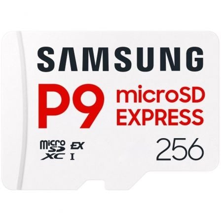 Tarjeta de Memoria Samsung P9 Express 256GB microSD XC/ Clase 10/ 800MBs - Frikibase