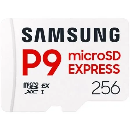 Tarjeta de Memoria Samsung P9 Express 256GB microSD XC/ Clase 10/ 800MBs - Frikibase