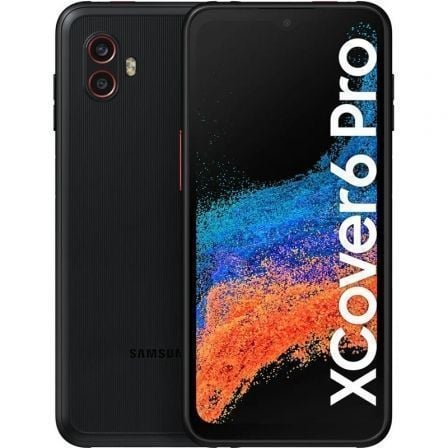 Smartphone Rugerizado Samsung Galaxy Xcover 6 Pro Enterprise Edition 6GB/ 128GB/ 6.6"/ 5G/ Negro - Frikibase