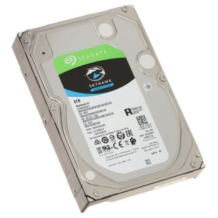 Disco Duro Seagate SkyHawk AI 8TB/ 3.5"/ SATA III/ 256MB - Frikibase