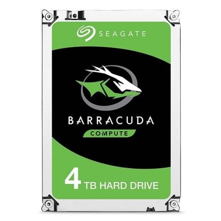 Disco Duro Seagate BarraCuda 4TB/ 3.5"/ SATA III/ 256MB - Frikibase