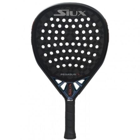 Pala de Pádel Siux Pegasus 3 2025/ Negro y Azul - Frikibase