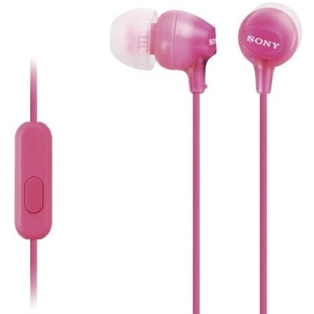 Auriculares Intrauditivos Sony MDR-EX15APPI/ con Micrófono/ Jack 3.5/ Rosas - Frikibase