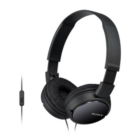 Auriculares Sony MDRZX110APB/ con Micrófono/ Jack 3.5/ Negros - Frikibase