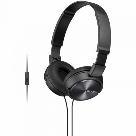 Auriculares Sony MDRZX310APB/ con Micrófono/ Jack 3.5/ Negros - Frikibase