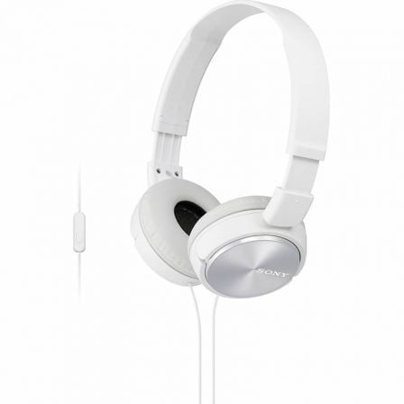Auriculares Sony MDRZX310APW/ con Micrófono/ Jack 3.5/ Blancos - Frikibase