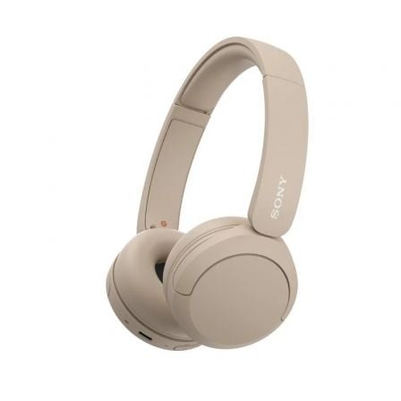Auriculares Inalámbricos Sony WH-CH520/ con Micrófono/ Bluetooth/ Beige - Frikibase
