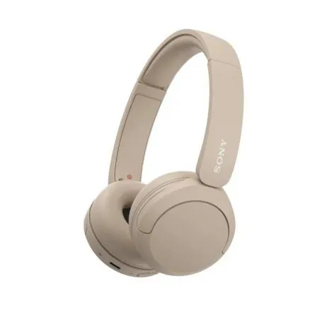 Auriculares Inalámbricos Sony WH-CH520/ con Micrófono/ Bluetooth/ Beige - Frikibase