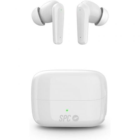 Auriculares Bluetooth SPC Ether 2 Pro con estuche de carga/ Autonomía 6.5h/ Blancos - Frikibase