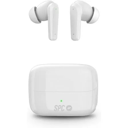 Auriculares Bluetooth SPC Ether 2 Pro con estuche de carga/ Autonomía 6.5h/ Blancos - Frikibase
