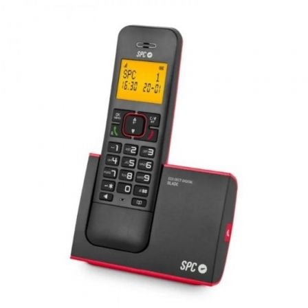 Teléfono Inalámbrico SPC Blade 7290RC1/ Rojo y Negro - Frikibase