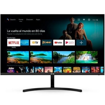 Smart Monitor SPC 900024N 24"/ Full HD/ Multimedia/ Smart TV/ Negro - Frikibase