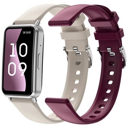 Smartwatch SPC Duo Fit/ Notificaciones/ Frecuencia Cardíaca/ Blanco - Frikibase