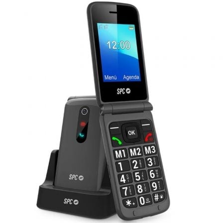 Teléfono Móvil SPC Stella 3 para Personas Mayores/ 4G/ Negro - Frikibase