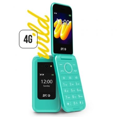 Teléfono Móvil SPC WILD para Personas Mayores/ 4G/ Verde - Frikibase