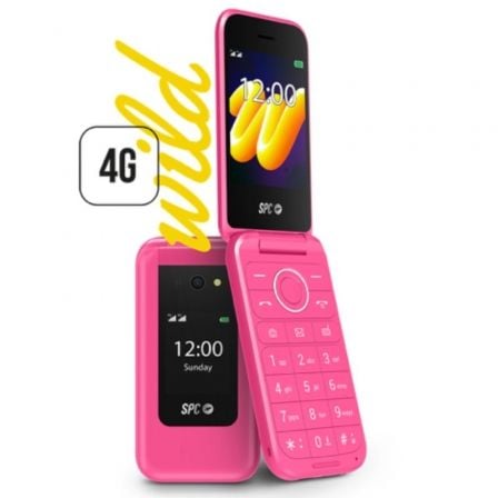 Teléfono Móvil SPC WILD para Personas Mayores/ 4G/ Rosa - Frikibase