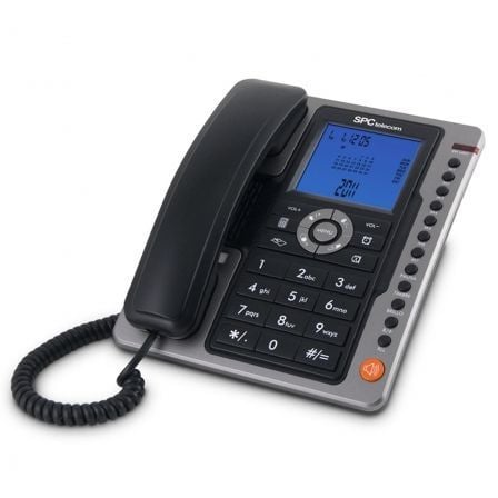 Teléfono SPC Telecom 3604/ Negro - Frikibase