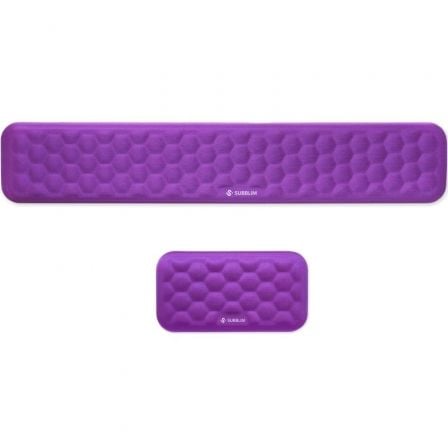 Pack de 2 Reposamuñecas Subblim Ergo AirPadding/ Púrpura - Frikibase