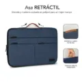 Funda Subblim Air Padding 360 Sleeve para Portátiles hasta 14"/ Azul – imagen 4