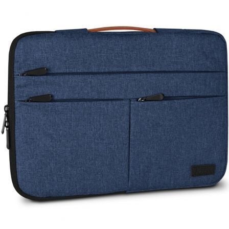 Funda Subblim Air Padding 360 Sleeve para Portátiles hasta 15.6"/ Azul - Frikibase