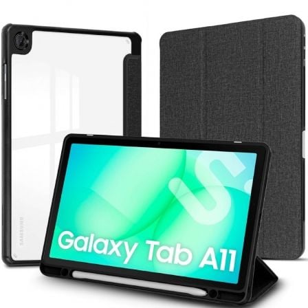 Funda Subblim Clear Shock Case para Samsung A11 8.7"/ Negra - Frikibase