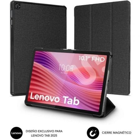 Funda Subblim Shock Case Lenovo Tab 2025 10.1"/ Negra - Frikibase