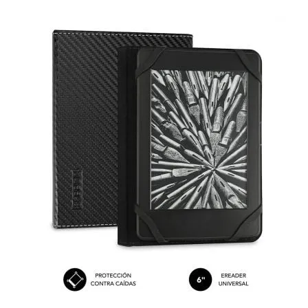 Funda para libro electrónico Subblim Clever Case/ Negra - Frikibase