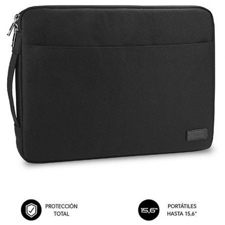 Funda Subblim Urban Laptop Sleeve para Portátiles hasta 15.6"/ Negra - Frikibase