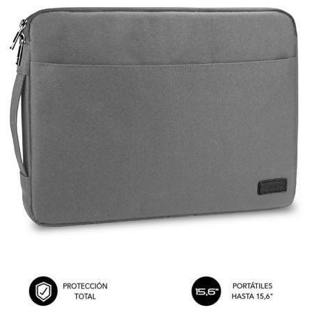 Funda Subblim Urban Laptop Sleeve para Portátiles hasta 15.6"/ Gris - Frikibase