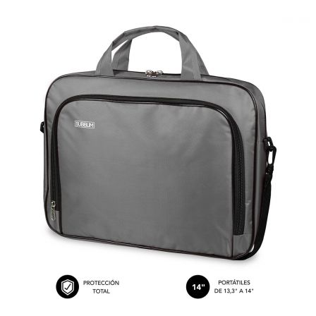 Maletín Subblim Oxford para Portátiles hasta 14"/ Gris - Frikibase