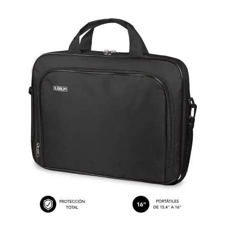 Maletín Subblim Oxford para Portátiles hasta 16"/ Negro - Frikibase
