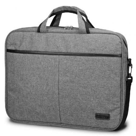Maletín Subblim Elite Laptop Bag para Portátiles hasta 15.6"/ Cinta para Trolley/ Gris - Frikibase