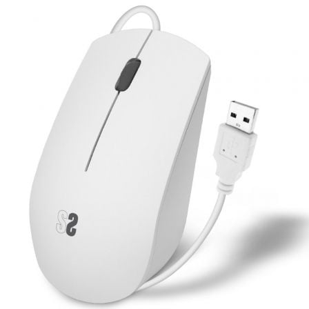 Ratón Subblim Business Silencioso/ Hasta 1200 DPI/ Blanco - Frikibase