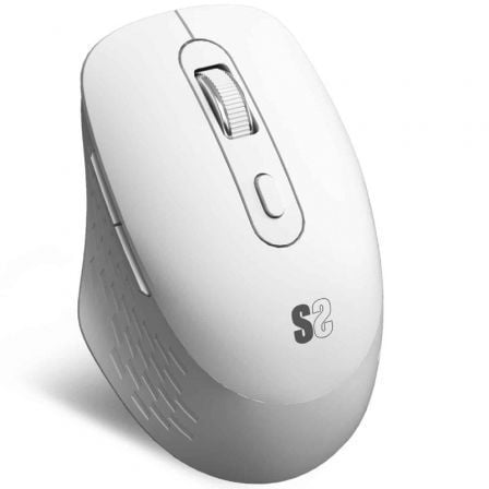 Ratón Ergonómico Inalámbrico Subblim Curve Ergo Dual Battery/ Batería recargable/ Hasta 1600 DPI/ Blanco - Frikibase