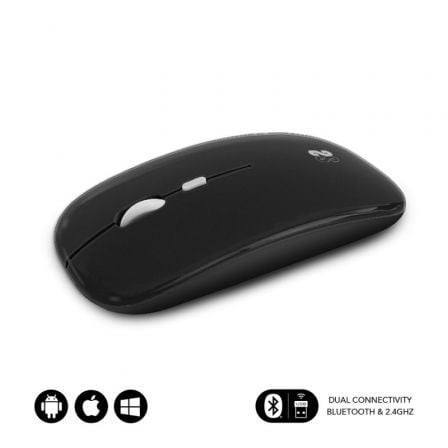 Ratón Inalámbrico Subblim Dual Flat/ Batería recargable/ Hasta 1600 DPI - Frikibase