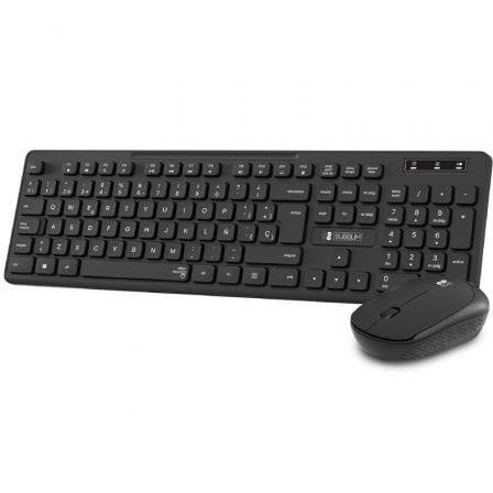 Teclado y Ratón Inalámbrico Subblim Combo Business Slim CSSW10 - Frikibase