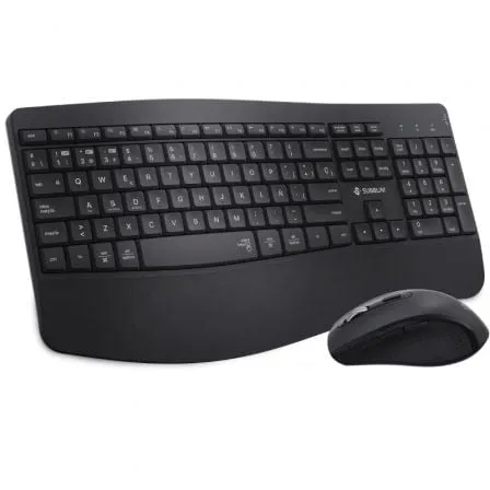 Teclado y Ratón Inalámbrico Subblim Combo Dual Office Prowave/ Negro - Frikibase