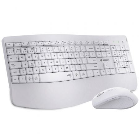 Teclado y Ratón Inalámbrico Subblim Combo Dual Office Prowave/ Blanco - Frikibase