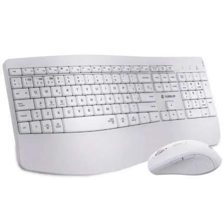 Teclado y Ratón Inalámbrico Subblim Combo Dual Office Prowave/ Blanco - Frikibase