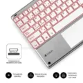 Teclado Compacto Inalámbrico Subblim SMBT50/ Plata – imagen 4