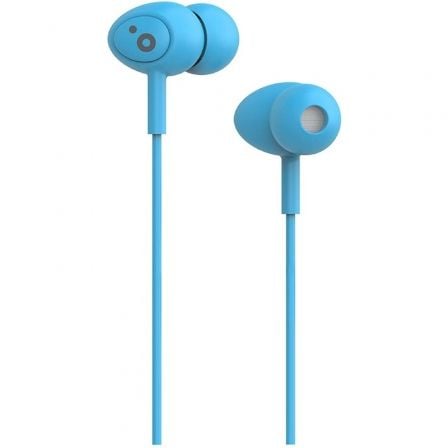 Auriculares Intrauditivos Sunstech Pops/ con Micrófono/ Jack 3.5/ Azules - Frikibase