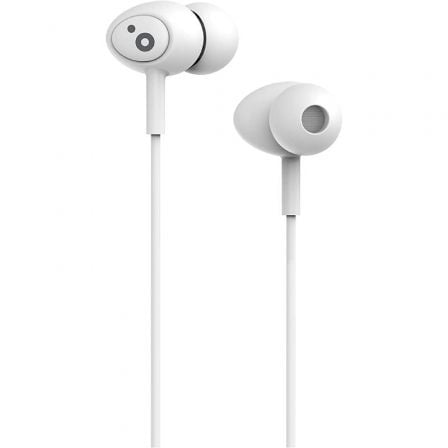Auriculares Intrauditivos Sunstech Pops/ con Micrófono/ Jack 3.5/ Blancos - Frikibase