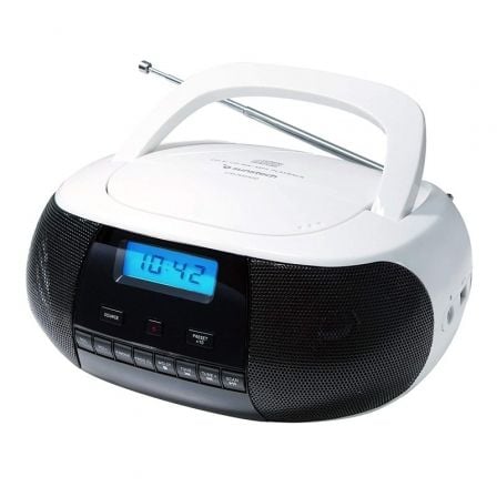 Radio CD Sunstech CRUSM400WT/ Blanca - Frikibase