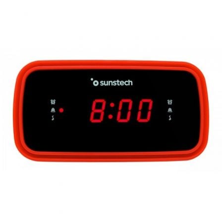 Despertador Sunstech FRD60RD/ Radio FM - Frikibase