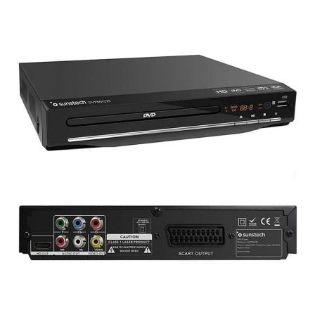 Reproductor DVD Sunstech DVPMH225BK - Frikibase