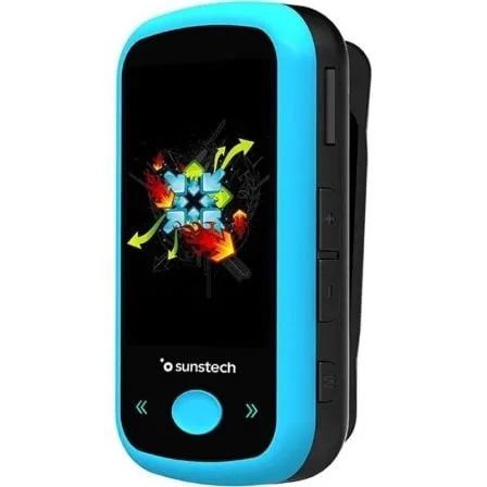 Reproductor MP4 Sunstech IbizaBT/ 8GB/ Pantalla 1.8"/ Radio FM/ Azul - Frikibase